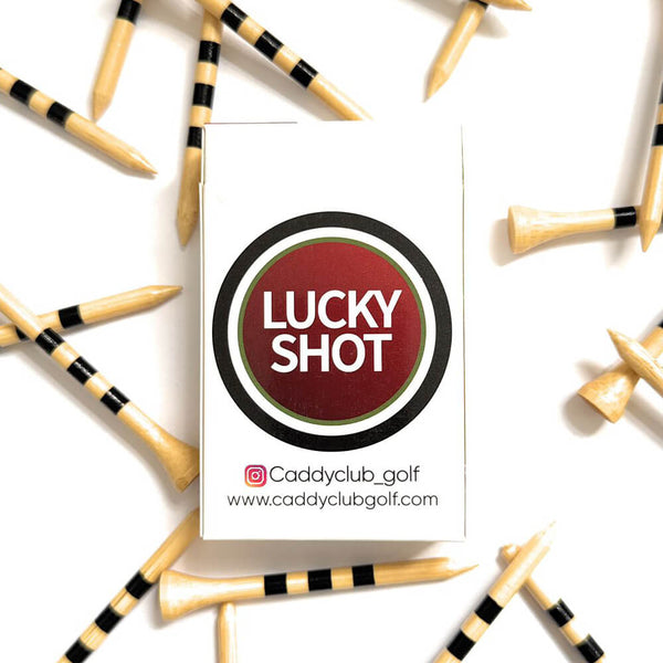 Lucky Shot Premium Bamboo Golf Tees