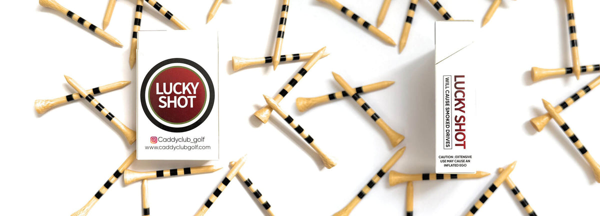 Lucky Shot Premium Bamboo Golf Tees