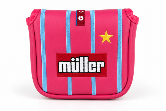 Aston Villa - Retro Mallet Putter Cover