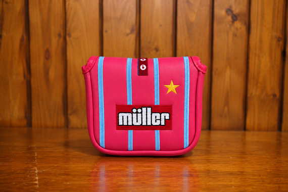 Aston Villa - Retro Mallet Putter Cover
