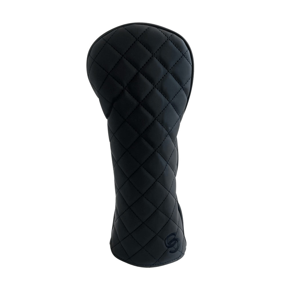 Ghost Quilted 3 Wood Headcover Stealth Black