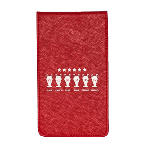 Liverpool Champions Of Europe - Scorecard Holder / Yardage Book